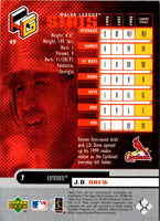 1999 Upper Deck HoloGrFX J.D. Drew #49