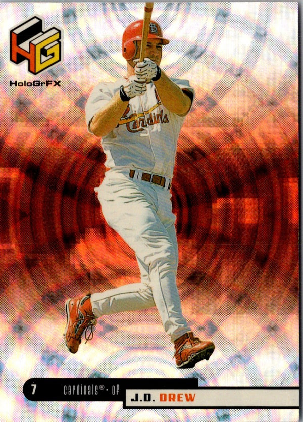 1999 Upper Deck HoloGrFX J.D. Drew #49