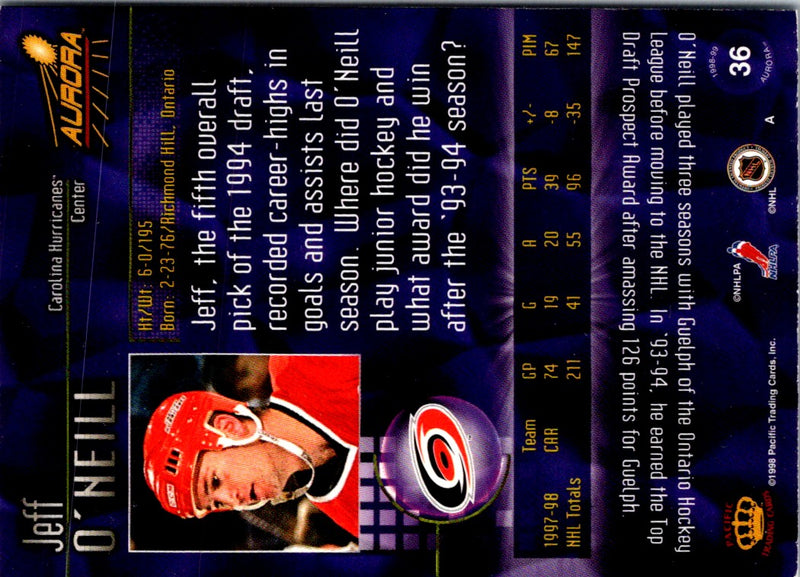 1998 Pacific Aurora Jeff O'Neill