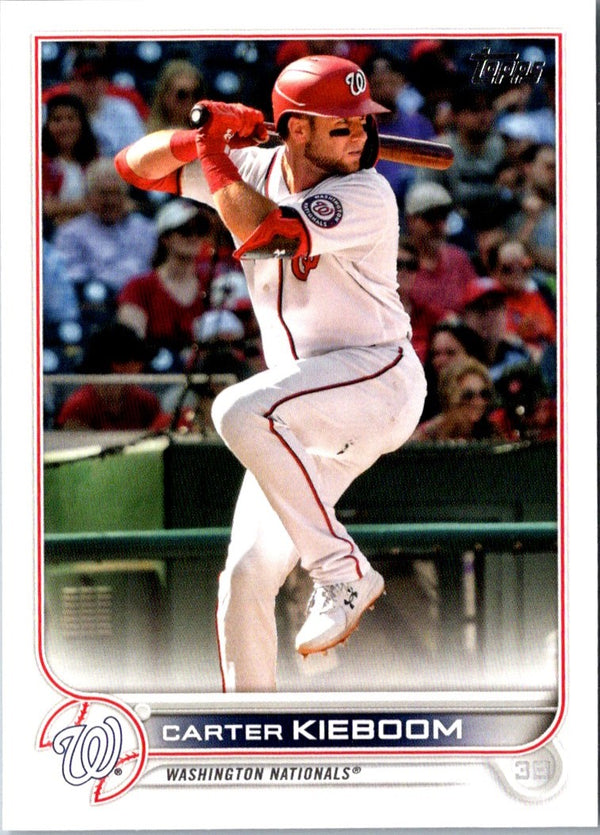 2022 Topps Carter Kieboom #580