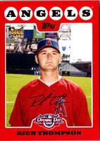 2008 Topps Opening Day Rich Thompson #198 Rookie