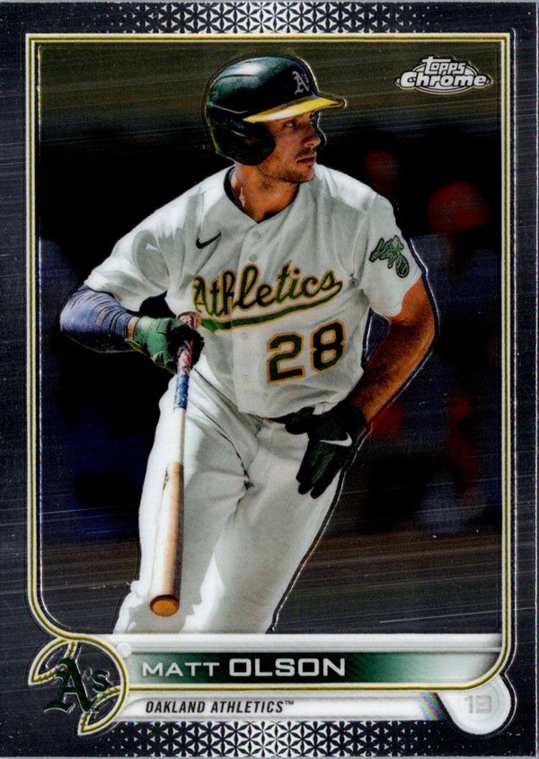 2022 Topps Chrome Matt Olson #148