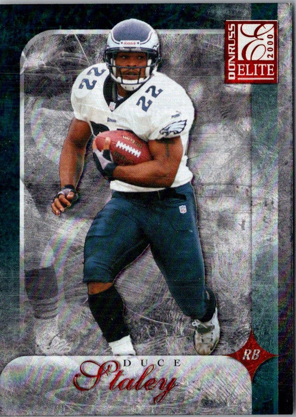 2000 Donruss Elite Duce Staley #77