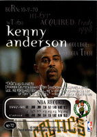 1998 SkyBox Thunder Kenny Anderson #72