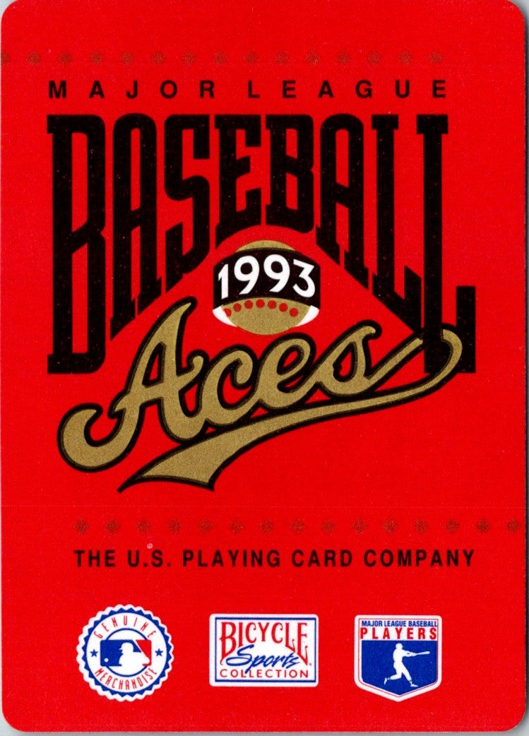 1993 Bicycle Aces Kirby Puckett