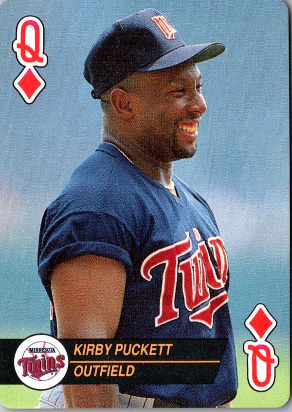 1993 Bicycle Aces Kirby Puckett #QD