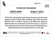 2022 Topps Update Tanner Banks/Bennett Sousa #US146