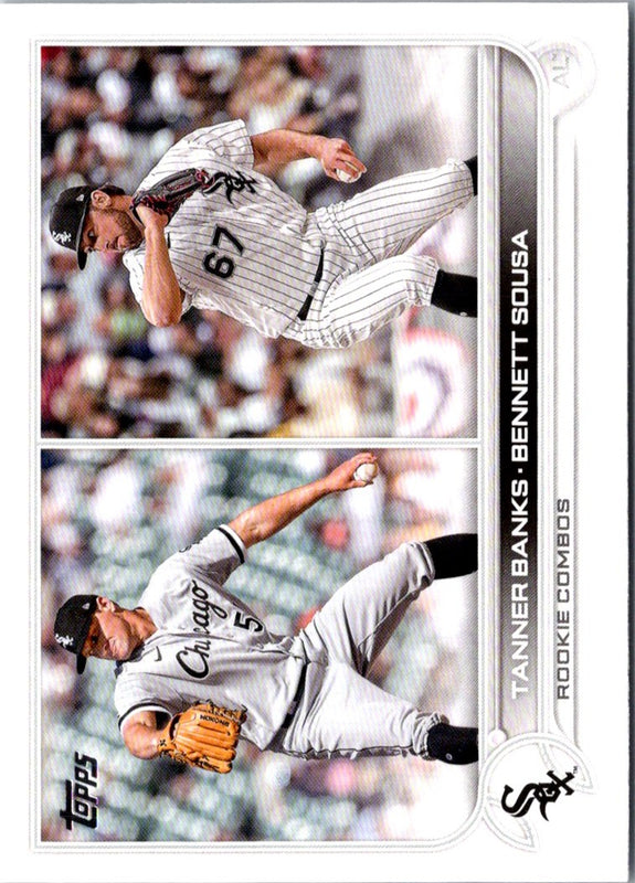 2022 Topps Update Tanner Banks/Bennett Sousa #US146