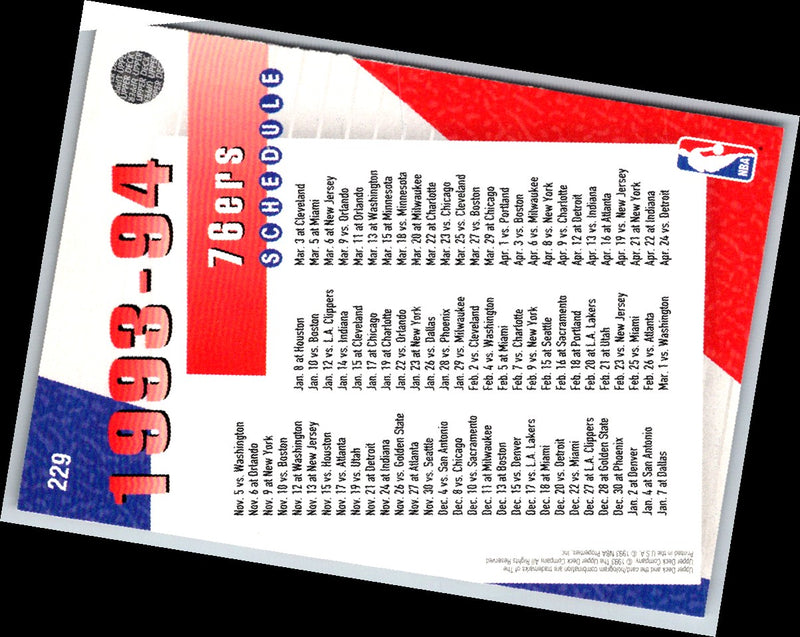 1993 Upper Deck Upper