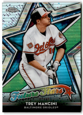 2018 Topps Chrome Future Stars Trey Mancini #FS-16