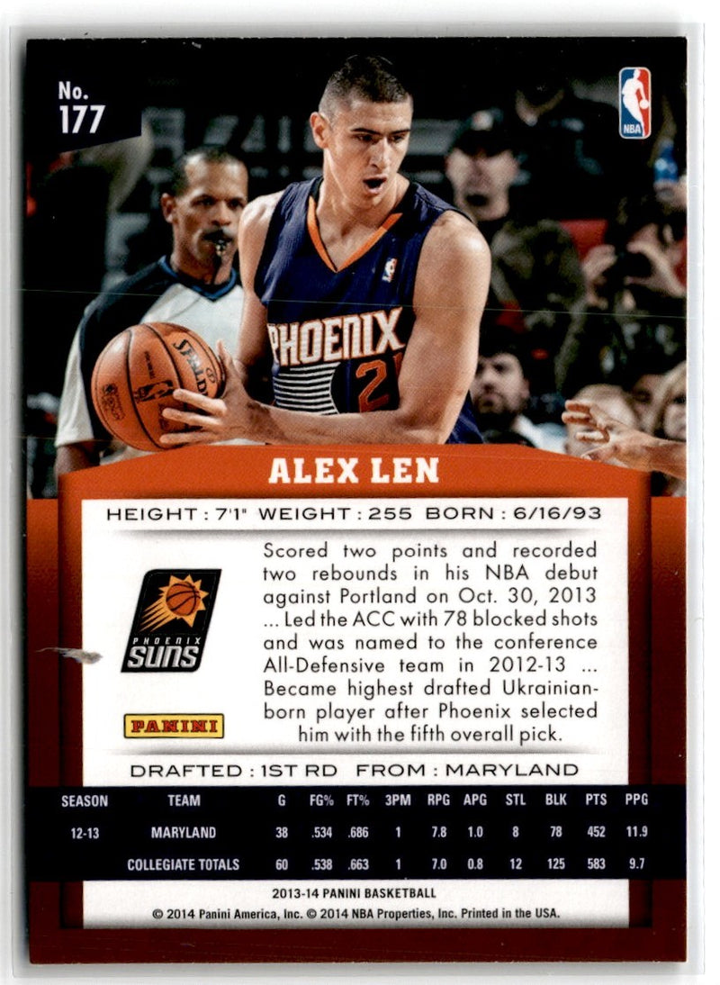 2013 Panini Alex Len