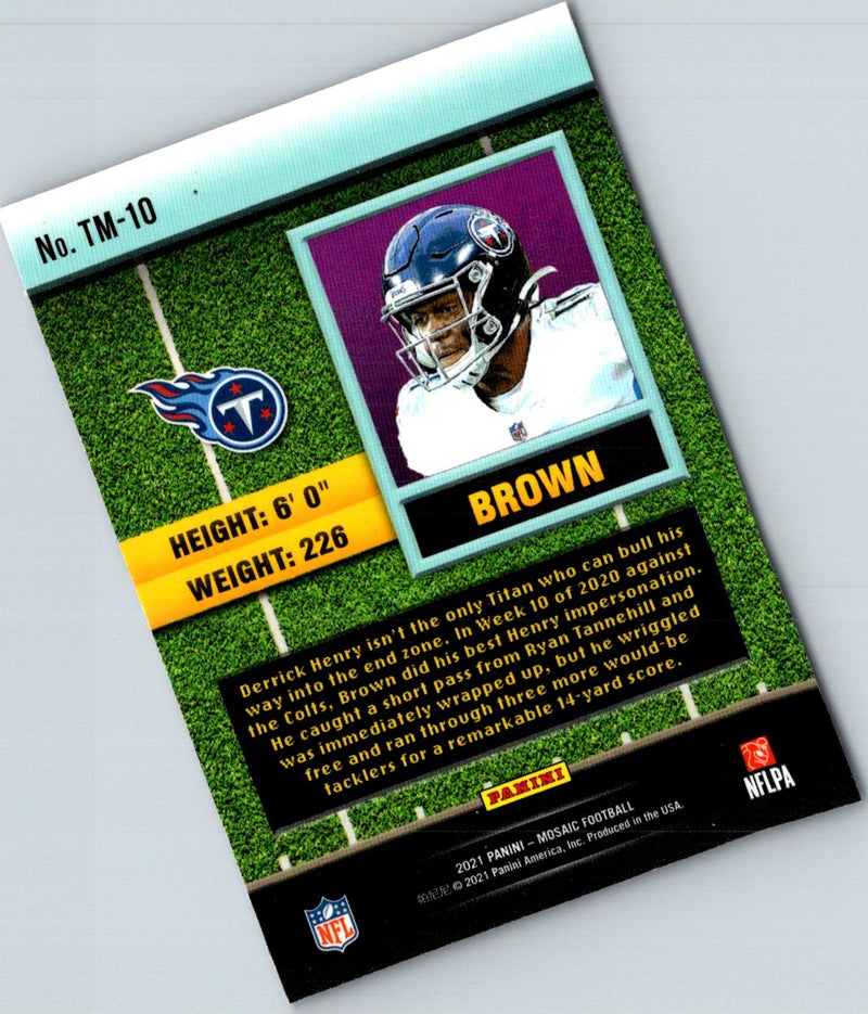 2020 Panini Obsidian A.J. Brown