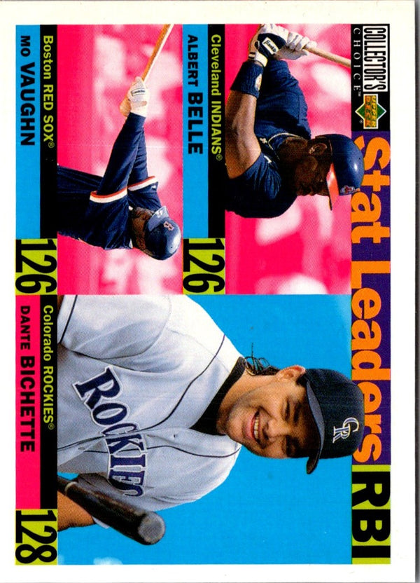 1995 Collector's Choice You Crash the All-Star Game Exchange Albert Belle #1