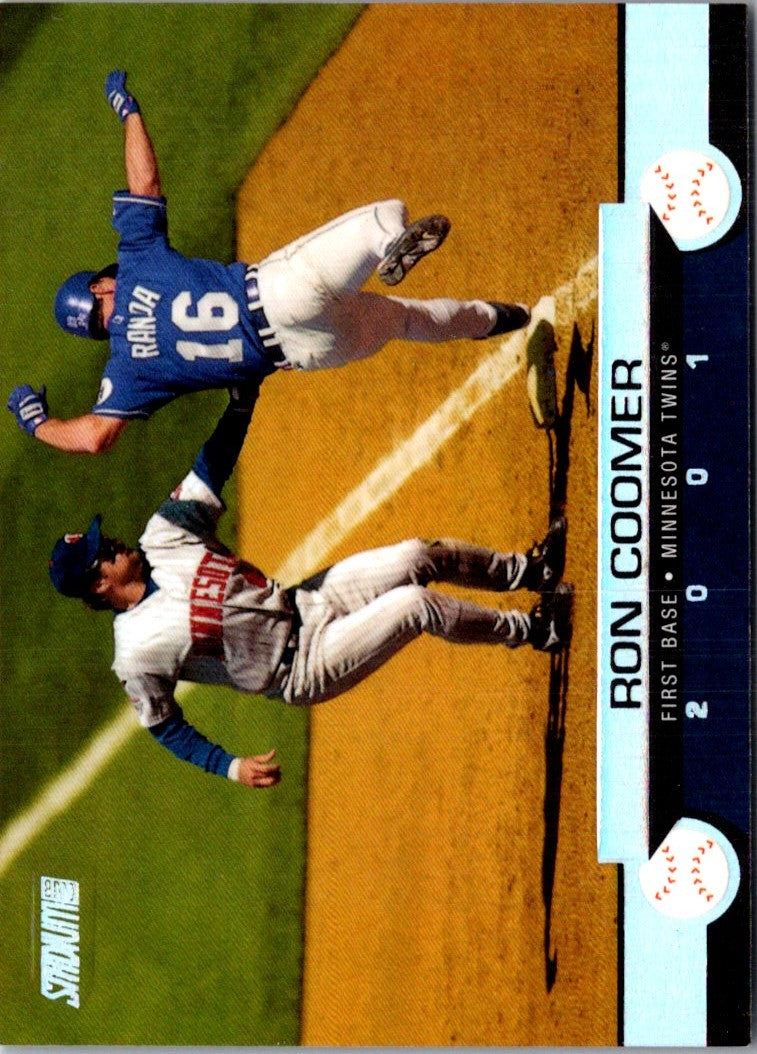 2001 Stadium Club Ron Coomer