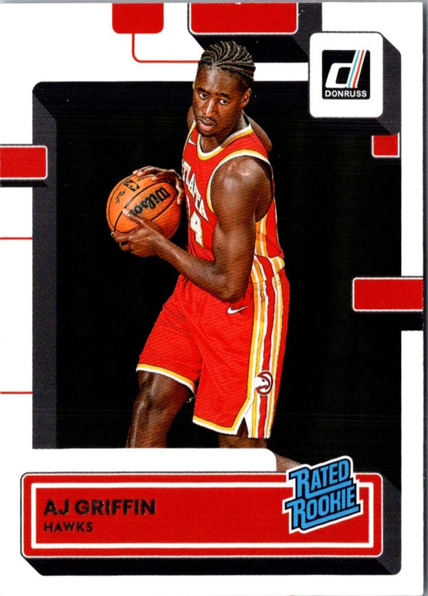 2022 Donruss Rated Rookies AJ Griffin #216