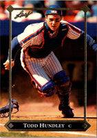 1992 Leaf Gold Rookies Todd Hundley #BC-7