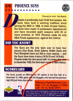 1992 Upper Deck Phoenix Suns #370