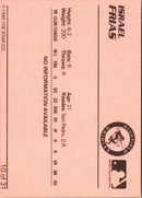 1989 Star Bluefield Orioles Israel Frias