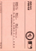 1989 Star Bluefield Orioles Israel Frias #10