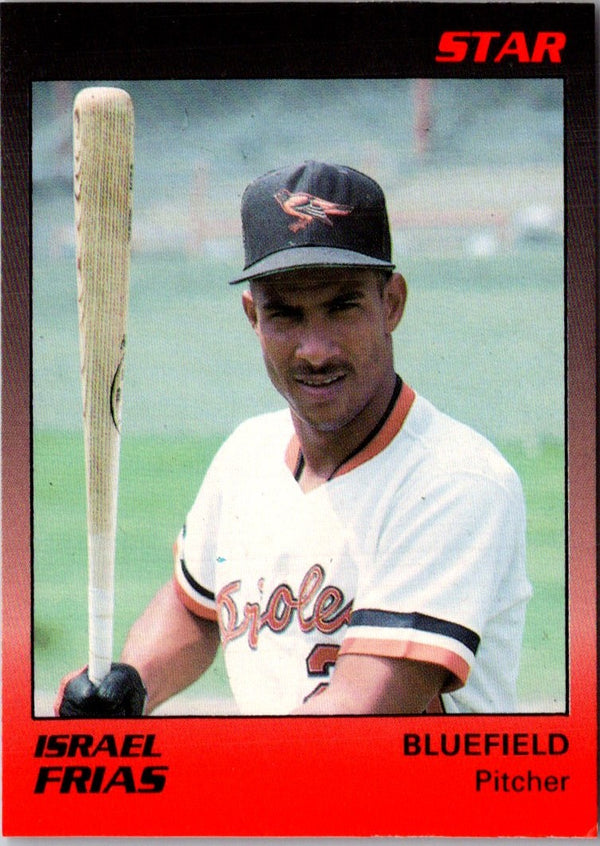 1989 Star Bluefield Orioles Israel Frias #10