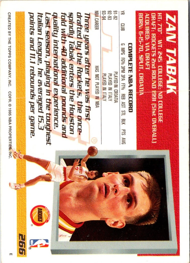 1994 Topps Zan Tabak