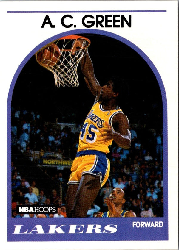 1989 Hoops A.C. Green #124