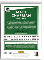2020 Donruss Optic Pink Velocity Matt Chapman #151 159/199