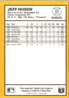 1990 Donruss Best of the AL Jeff Huson #83