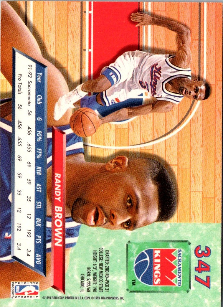 1992 Ultra Randy Brown