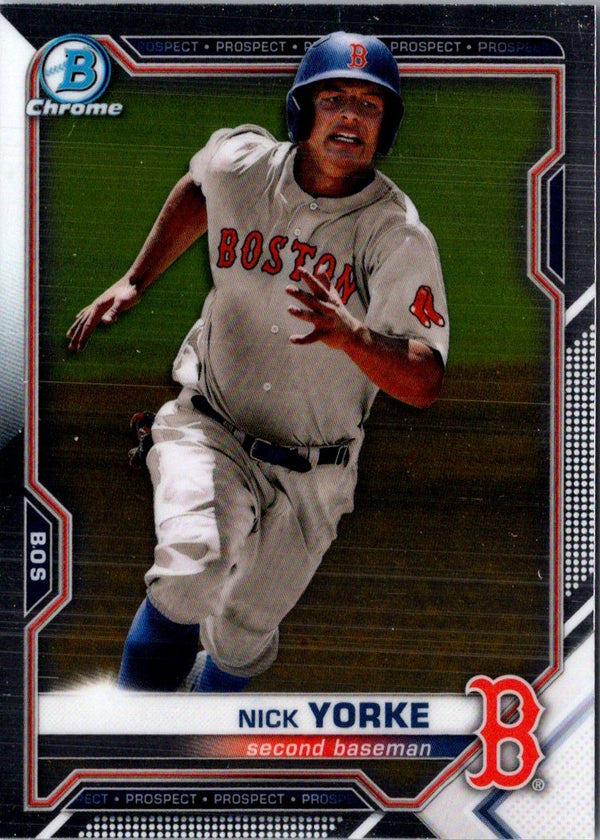 2021 Bowman Chrome Prospects Nick Yorke #BCP-114