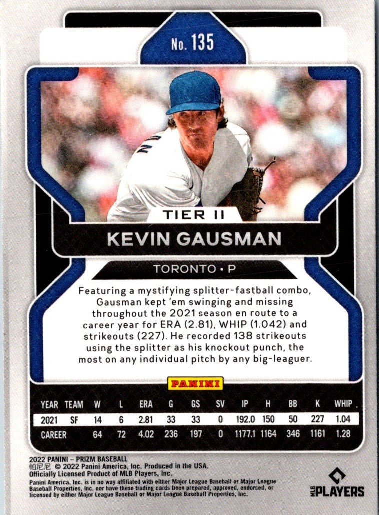 2022 Panini Prizm Kevin Gausman