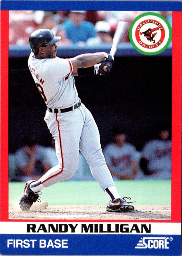 1991 Score 100 Superstars Randy Milligan #43