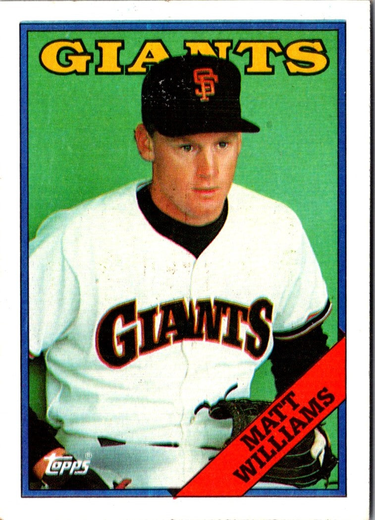 1988 Topps Matt Williams