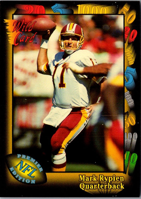 1991 Wild Card Mark Rypien #51