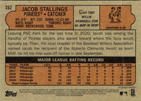 2021 Topps Heritage Jacob Stallings #352