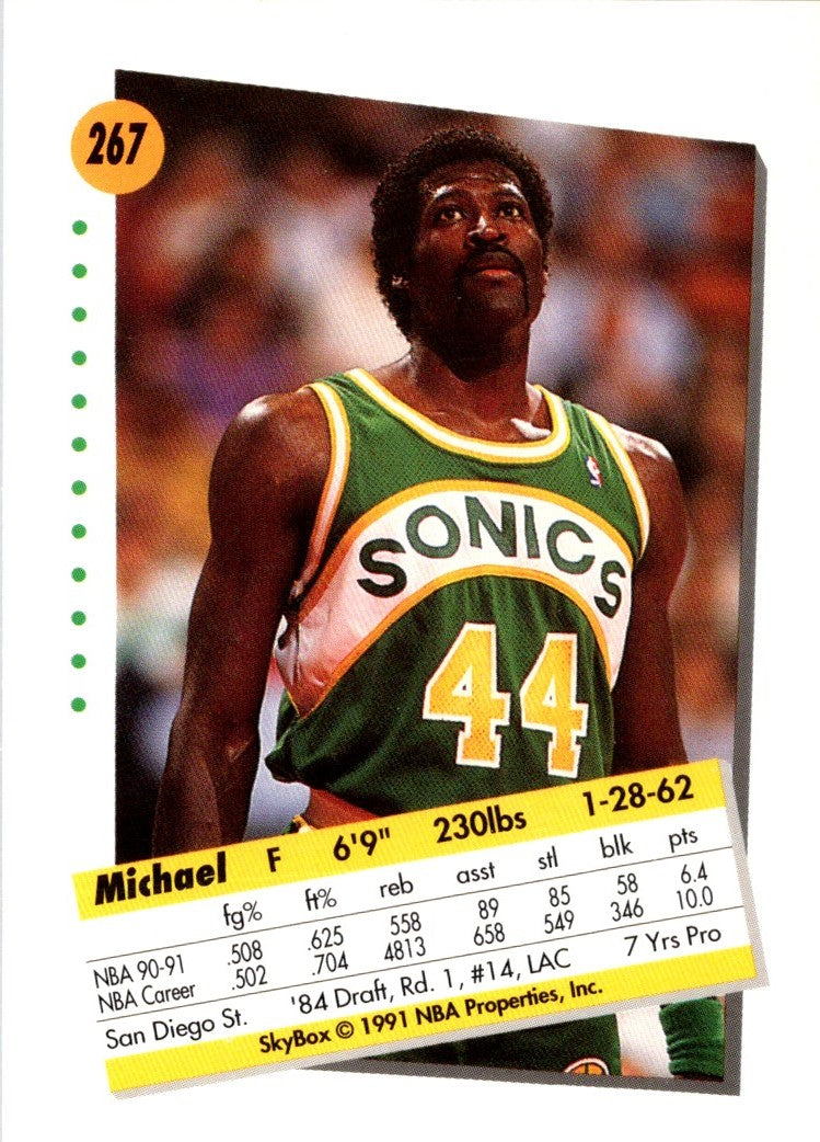 1991 SkyBox Michael Cage