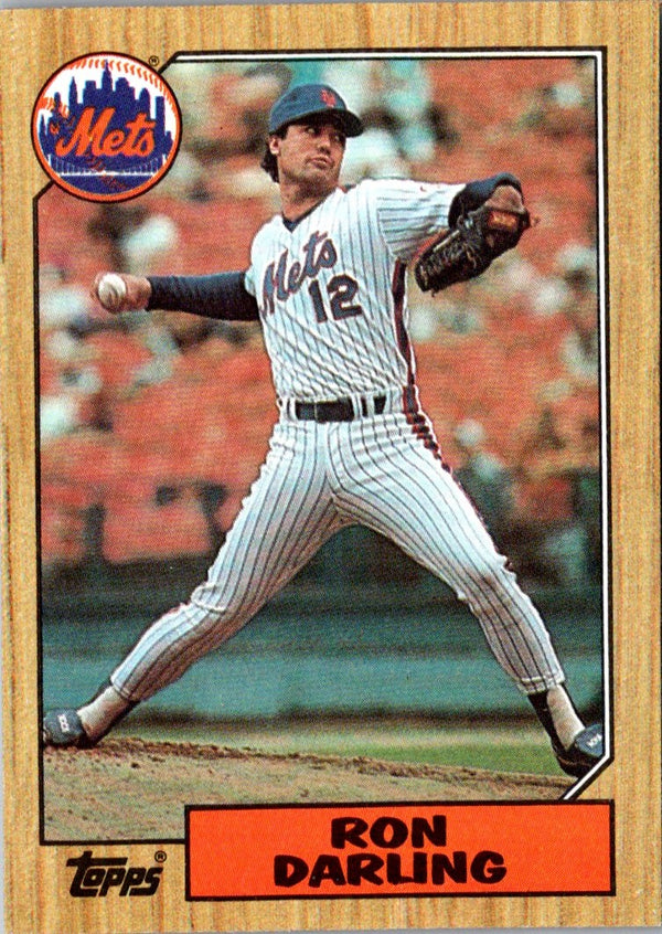 1987 Topps Ron Darling #75