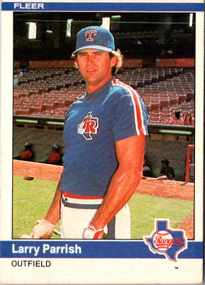 1984 Fleer Larry Parrish #424