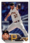 2023 Topps Update Royal Blue Chase De Jong