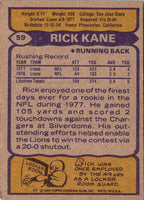 1979 Topps Rick Kane #59