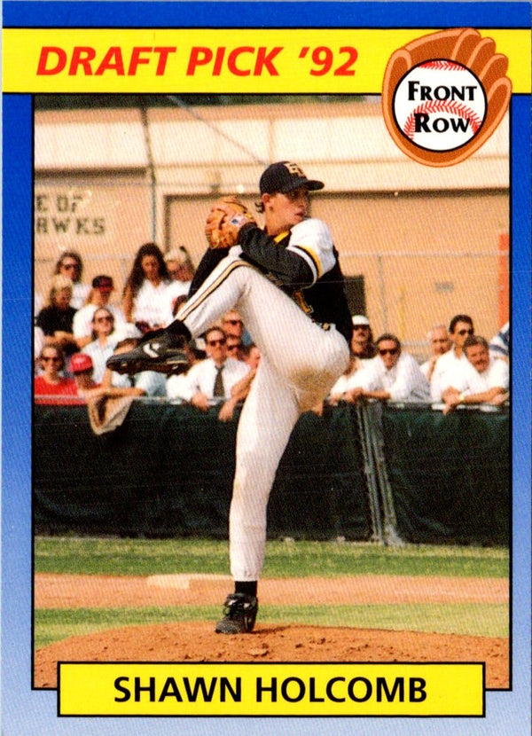1992 Front Row Draft Picks Shawn Holcomb #65