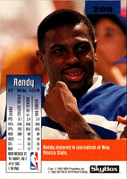 1992 SkyBox Randy Brown #209