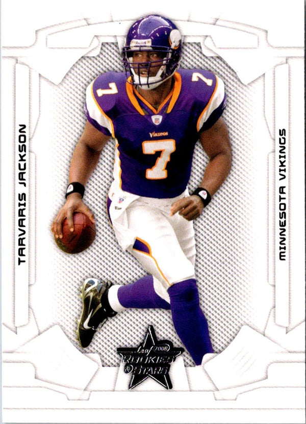 2008 Leaf Rookies & Stars Tarvaris Jackson #54