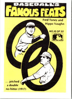 1971 Fleer Laughlin World Series Black Backs 1912 - Giants vs. Red Sox - Hugh Bedient #10