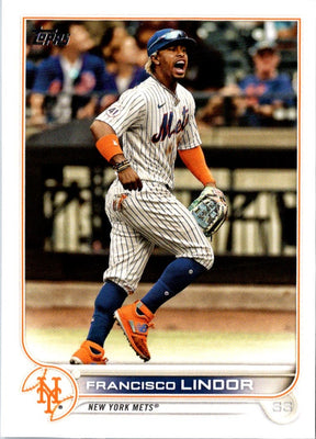 2022 Topps Francisco Lindor #450