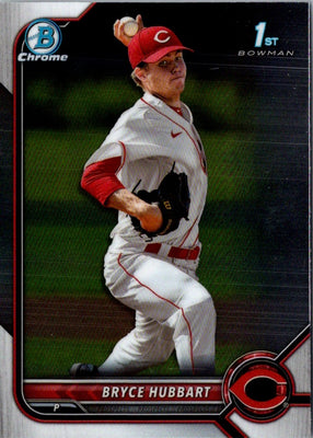 2022 Bowman Draft Baseball Chrome Bryce Hubbart #BDC-17 Rookie
