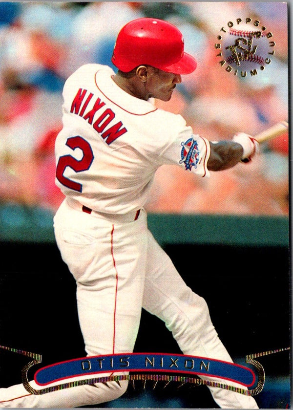 1996 Stadium Club Otis Nixon #113