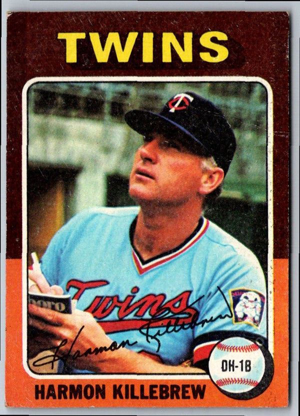 1975 Topps Harmon Killebrew #640