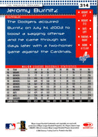 2004 Donruss Jeromy Burnitz #314