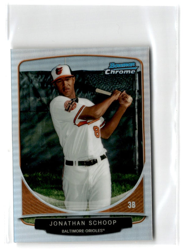 2012 Bowman Chrome Mini Jonathan Schoop #BPP40